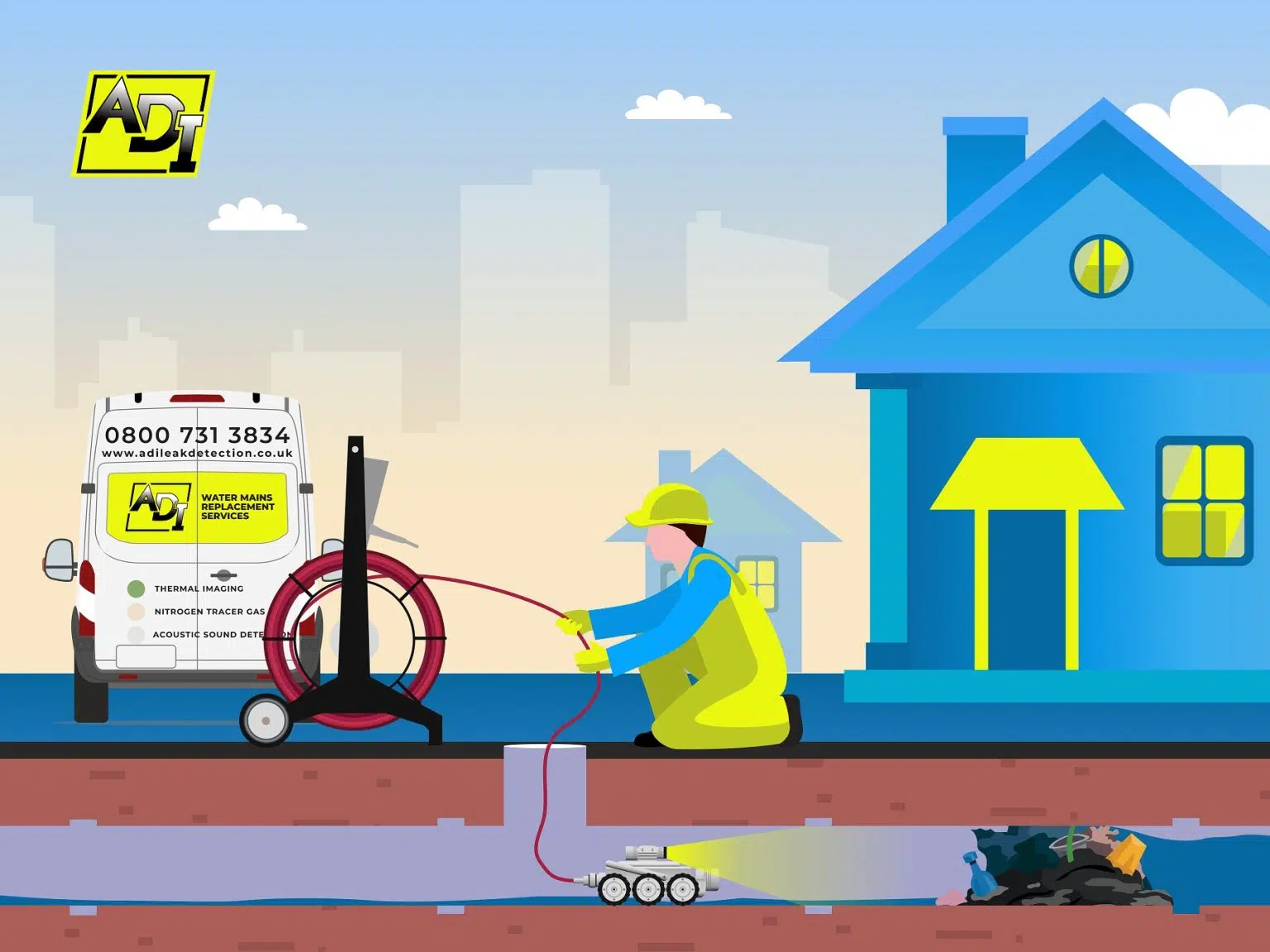 Drainage CCTV Surveys & Investigations Beverley